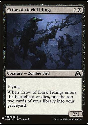 Crow of Dark Tidings (Unheilverkündende Krähe)